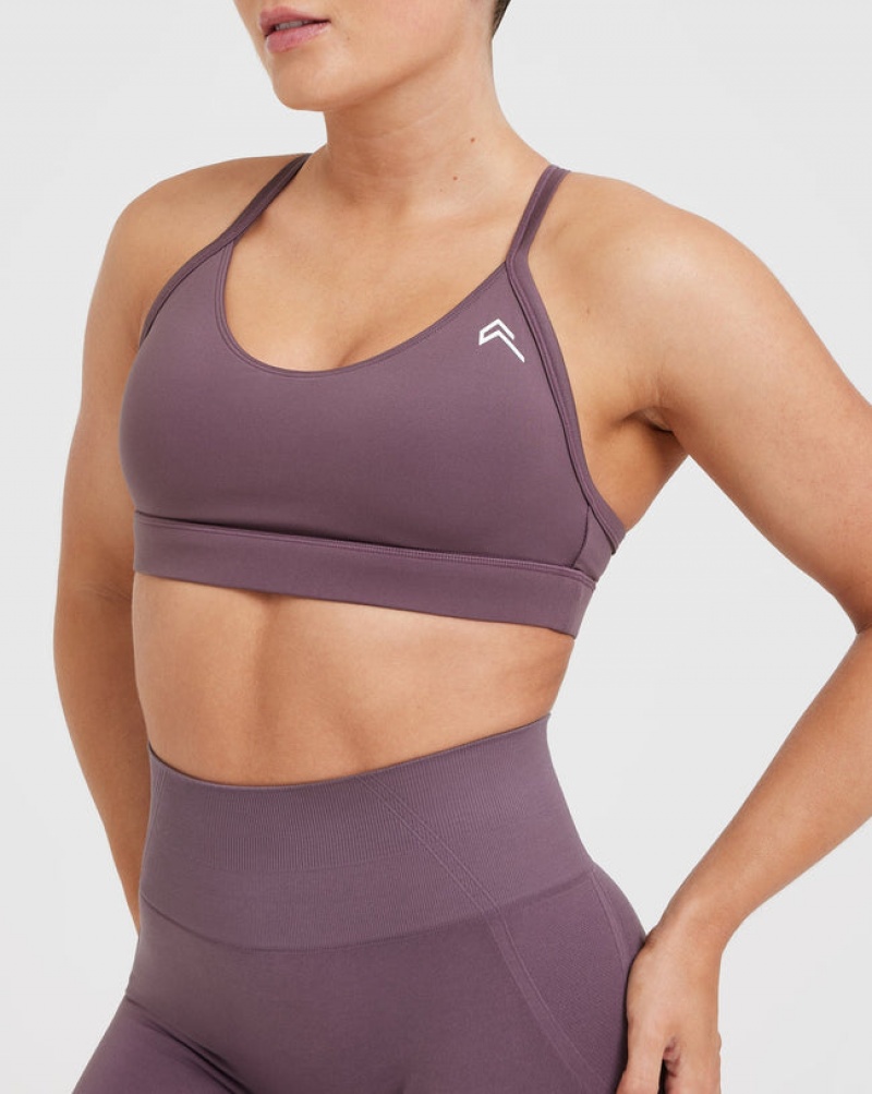 Sports Bras Oner Active Everyday Fialové | 6914BZEJT