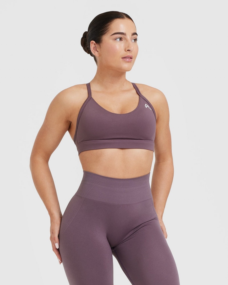 Sports Bras Oner Active Everyday Fialové | 6914BZEJT