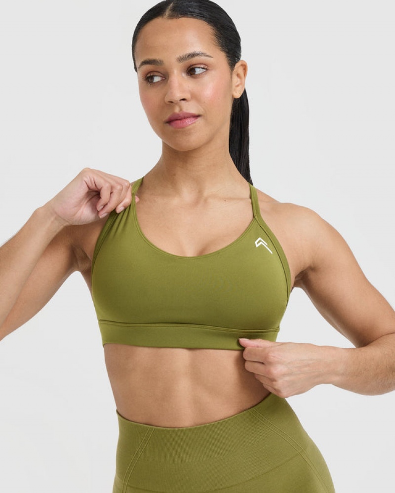 Sports Bras Oner Active Everyday Olivy Zelené Zelene | 6490LKBSM