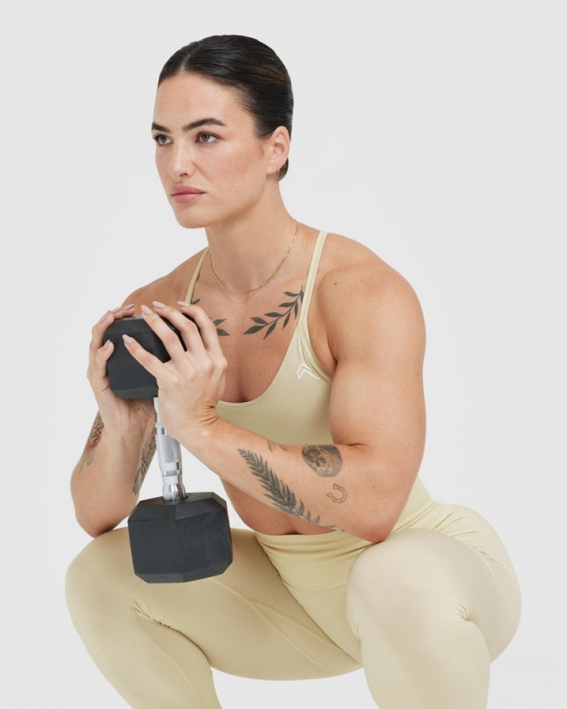 Sports Bras Oner Active Everyday Světle Žluté | 9051LCJFS