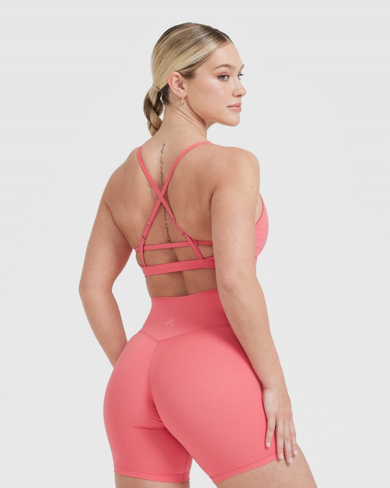 Sports Bras Oner Active Timeless Páskové Bralette Růžové | 6302AUDPF