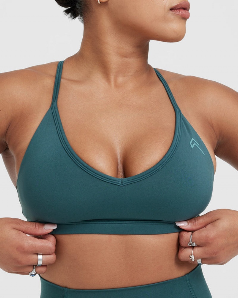 Sports Bras Oner Active Timeless Páskové Bralette Blankyt Tyrkysové | 4057PCLGY