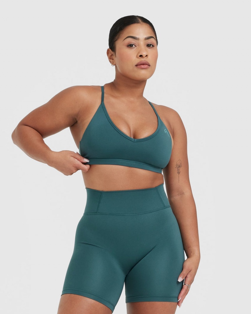 Sports Bras Oner Active Timeless Páskové Bralette Blankyt Tyrkysové | 4057PCLGY