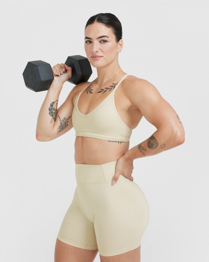 Sports Bras Oner Active Timeless Páskové Bralette Světle Žluté | 9513XEHWS