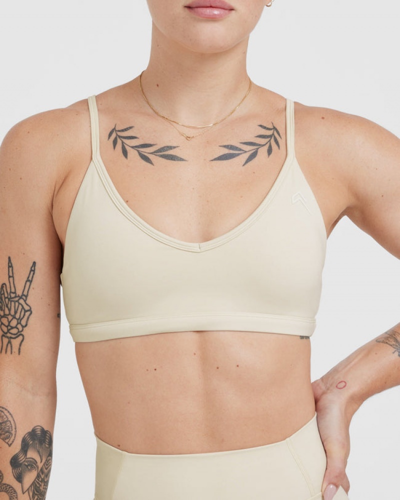 Sports Bras Oner Active Timeless Páskové Bralette Světle Žluté | 9513XEHWS