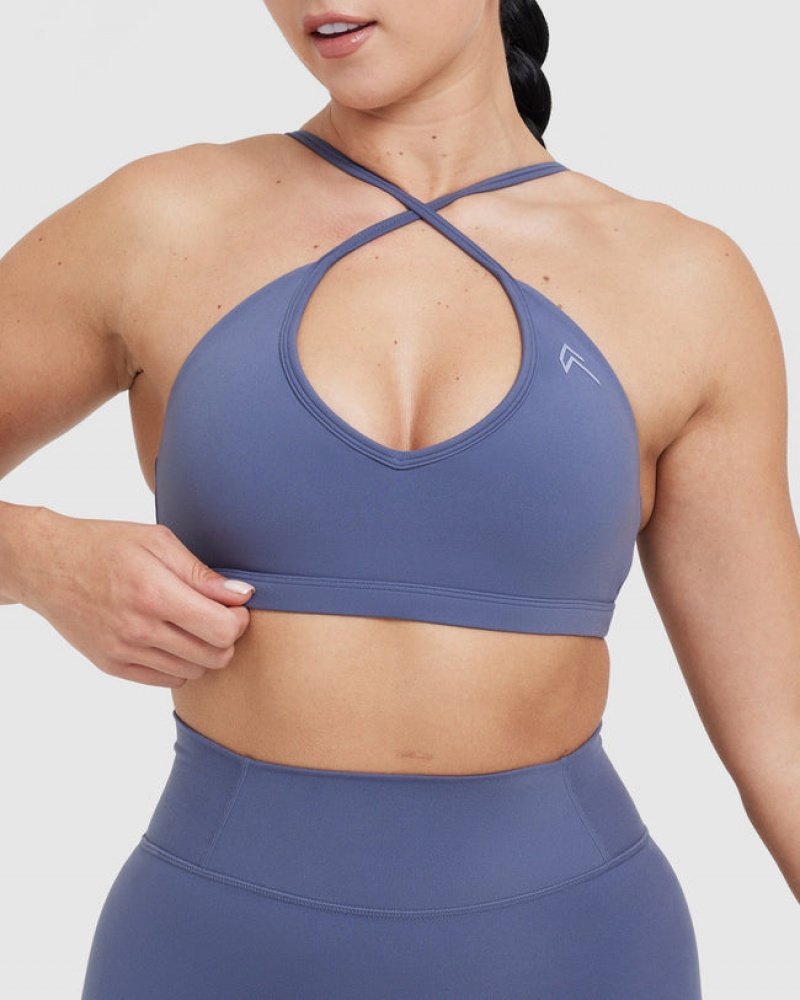 Sports Bras Oner Active Timeless Páskové Bralette Blankyt | 0965XLJHZ