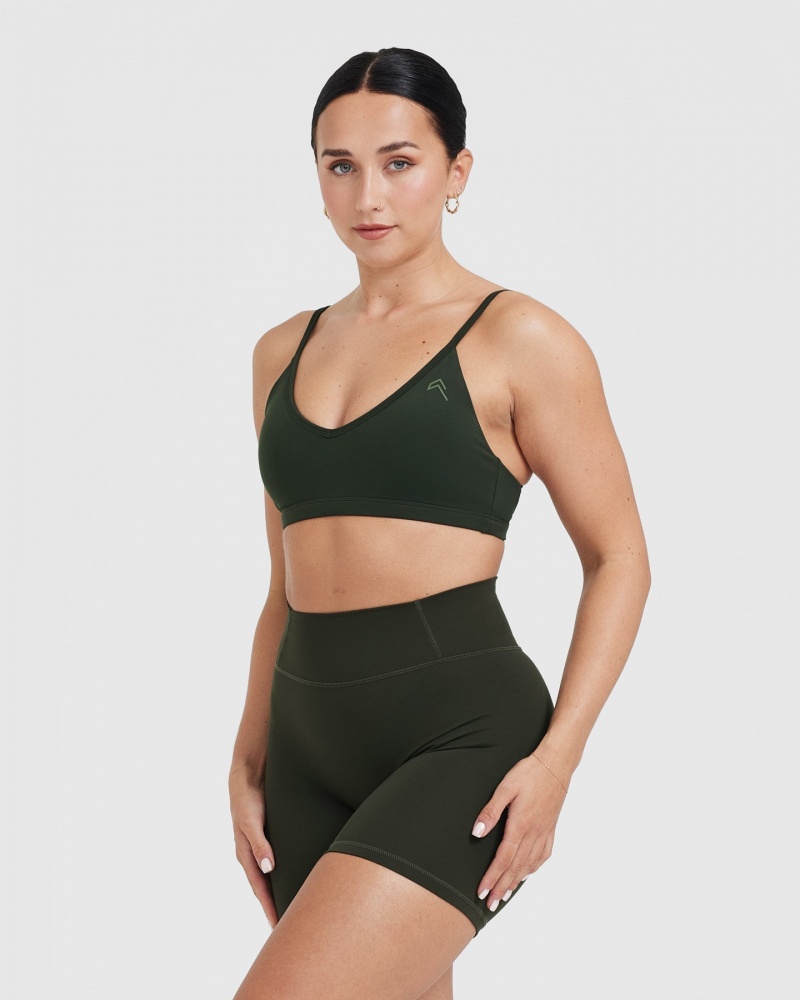 Sports Bras Oner Active Timeless Páskové Bralette Hnědožlutý | 0432BDJVS