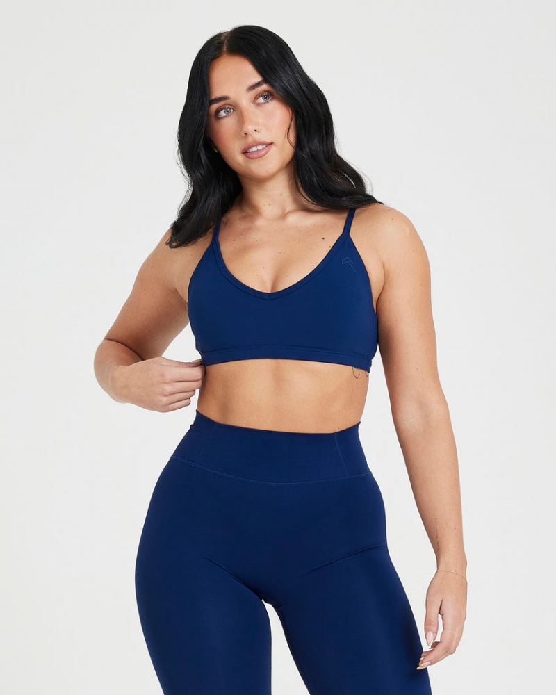 Sports Bras Oner Active Timeless Páskové Bralette Blankyt | 6481QAUYE