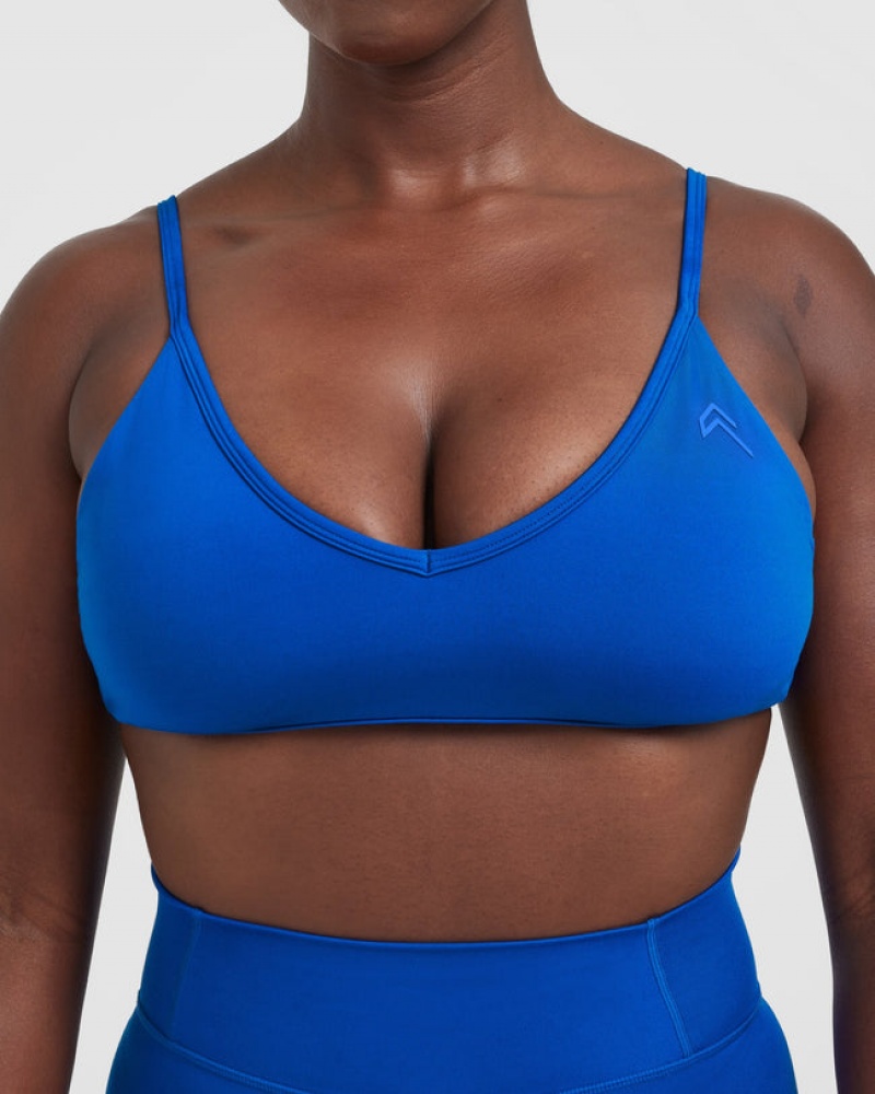 Sports Bras Oner Active Timeless Páskové Bralette Tmavě Blankyt | 0257UHIKL