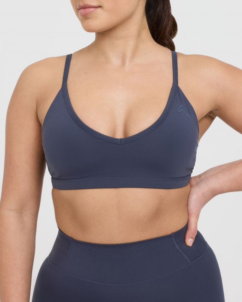 Sports Bras Oner Active Timeless Páskové Bralette Blankyt | 6185UVFAP