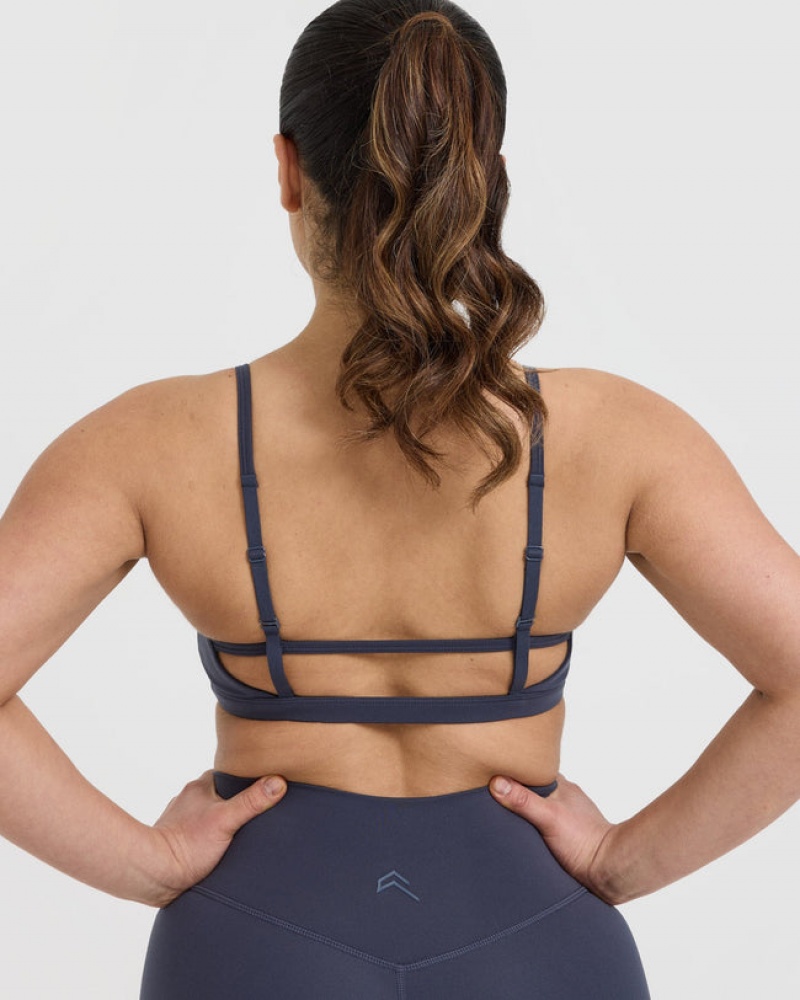 Sports Bras Oner Active Timeless Páskové Bralette Blankyt | 6185UVFAP