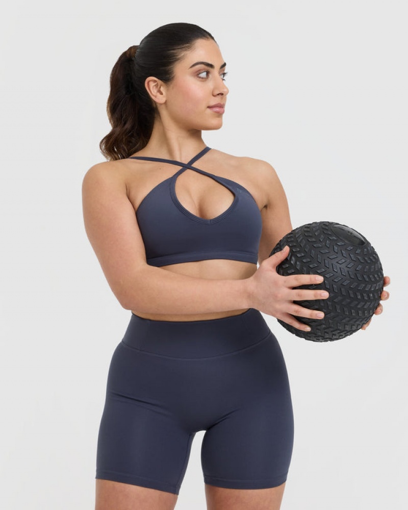 Sports Bras Oner Active Timeless Páskové Bralette Blankyt | 6185UVFAP