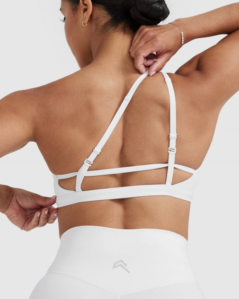 Sports Bras Oner Active Timeless Páskové Bralette Bílé | 7246VTFCX