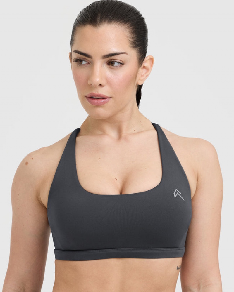 Sports Bras Oner Active Timeless Square Neck Černé | 6185KSPLF