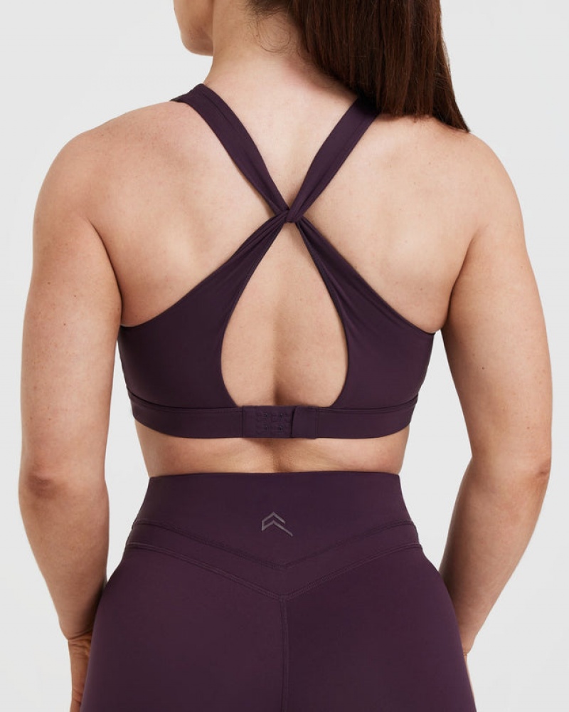 Sports Bras Oner Active Unified Layered Fialové | 6783DYLKW