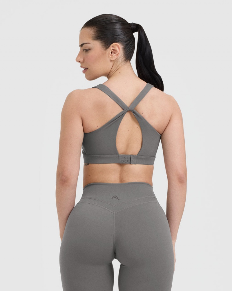 Sports Bras Oner Active Unified Layered Šedé | 5240MZHEQ