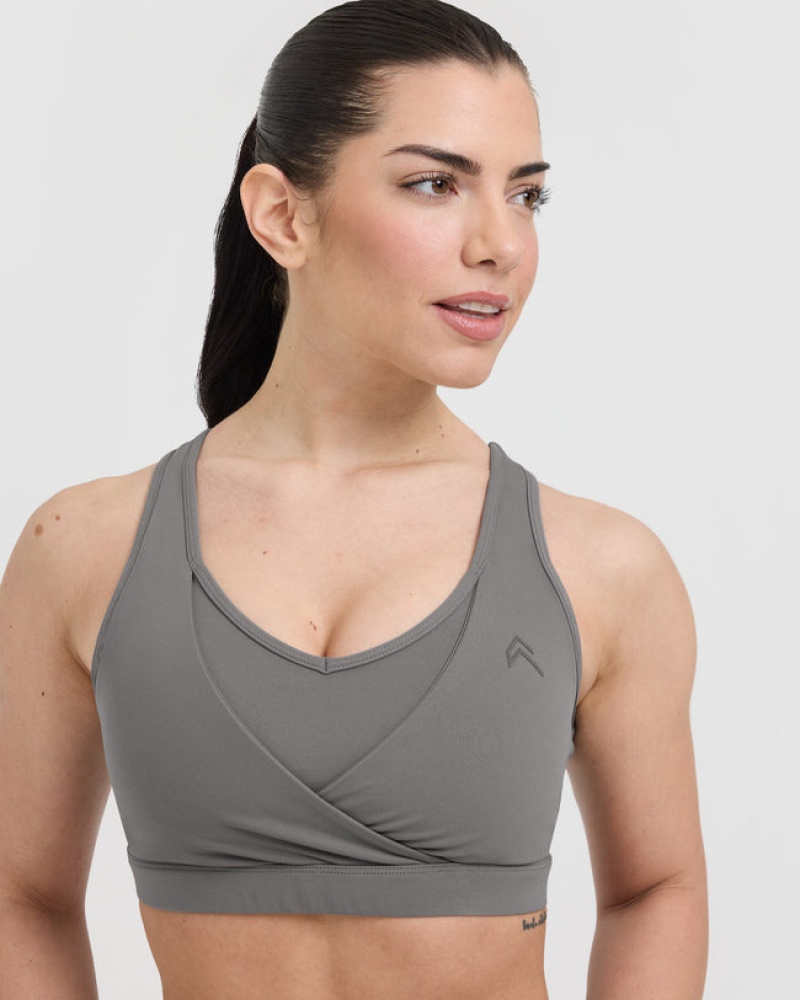 Sports Bras Oner Active Unified Layered Šedé | 5240MZHEQ