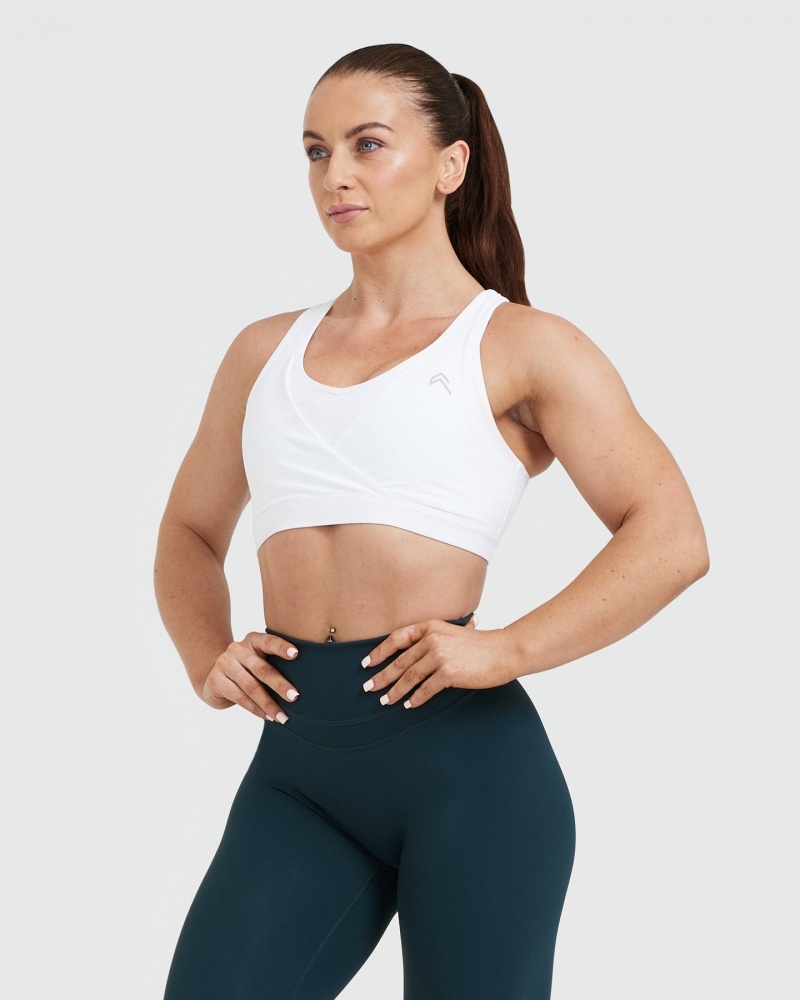 Sports Bras Oner Active Unified Layered Bílé | 1895MLXFW