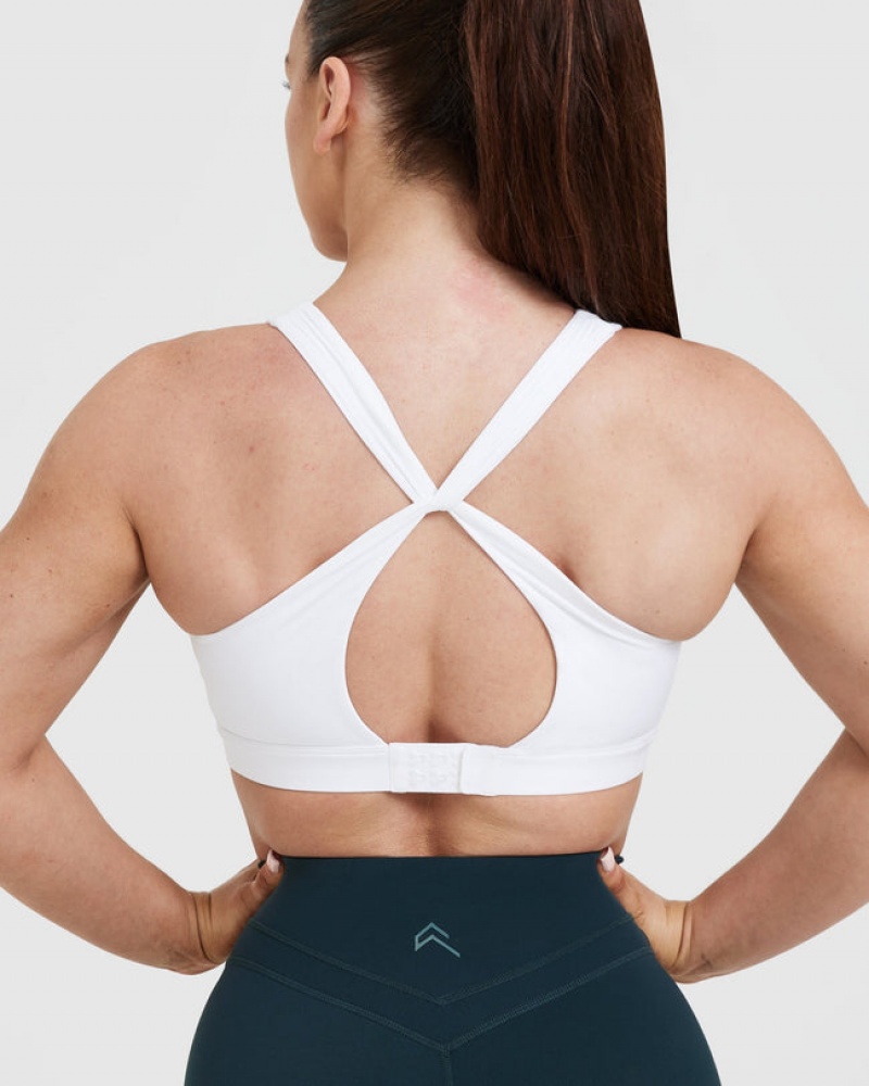 Sports Bras Oner Active Unified Layered Bílé | 1895MLXFW