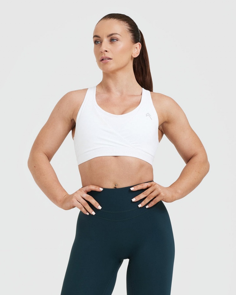 Sports Bras Oner Active Unified Layered Bílé | 1895MLXFW