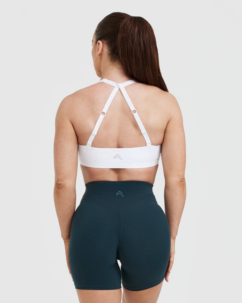 Sports Bras Oner Active Unified Twist Bílé | 7519HQYFK