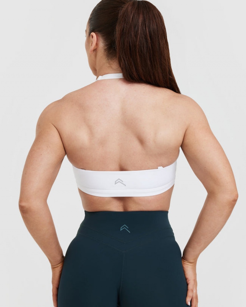 Sports Bras Oner Active Unified Twist Bílé | 7519HQYFK