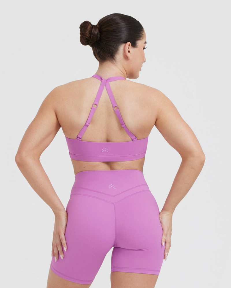 Sports Bras Oner Active Unified Twist Fialové | 7184VRJKZ