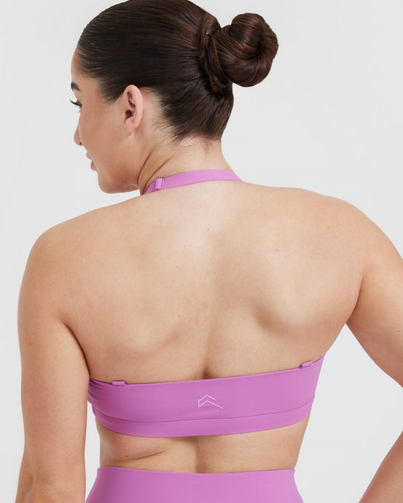 Sports Bras Oner Active Unified Twist Fialové | 7184VRJKZ