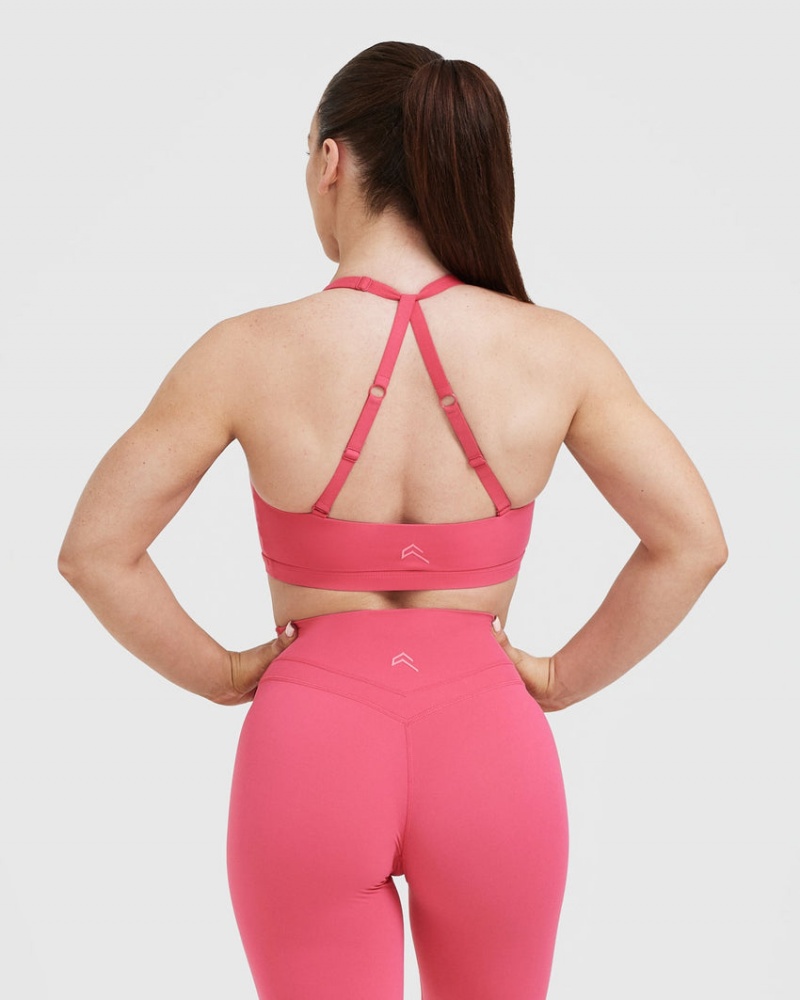 Sports Bras Oner Active Unified Twist Růžové | 0159SEGCN