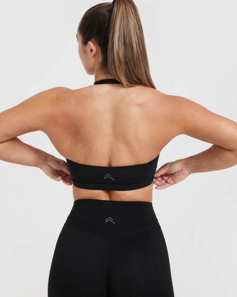 Sports Bras Oner Active Unified Twist Černé | 4107XYITM